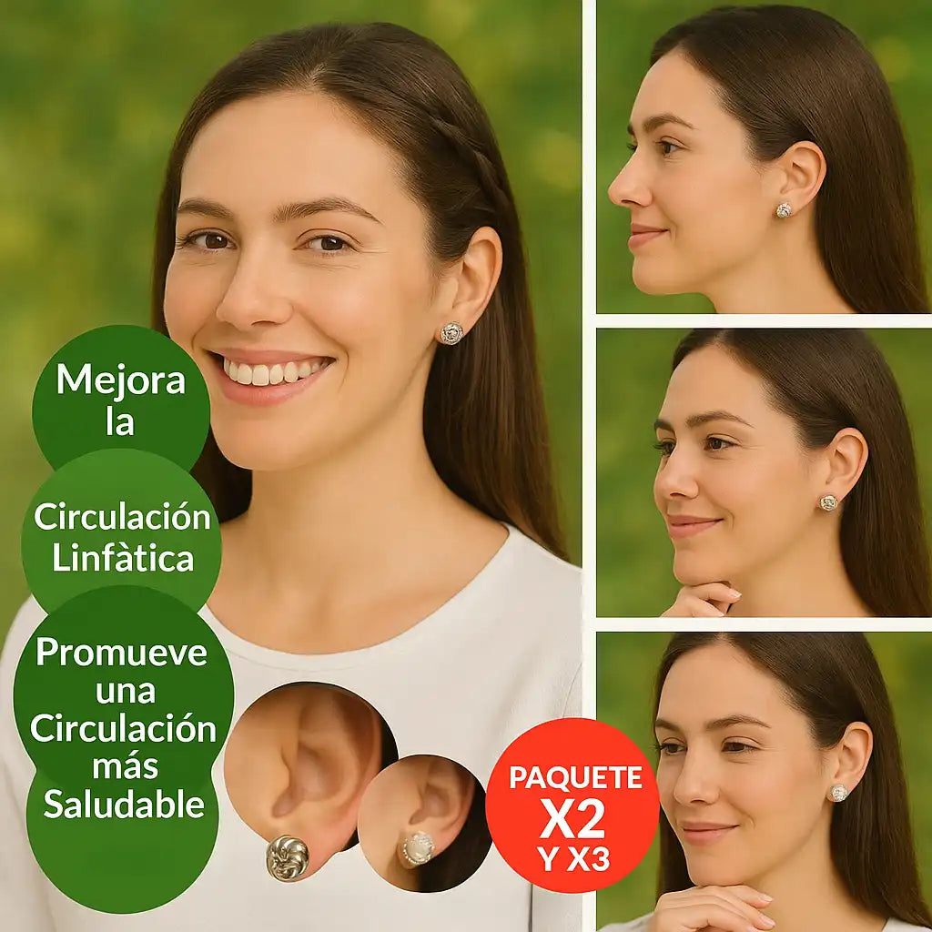 EarDetox™ – c con Tecnología Natural de Acupresión ✨ Alivio natural, belleza y bienestar en un solo accesorio.