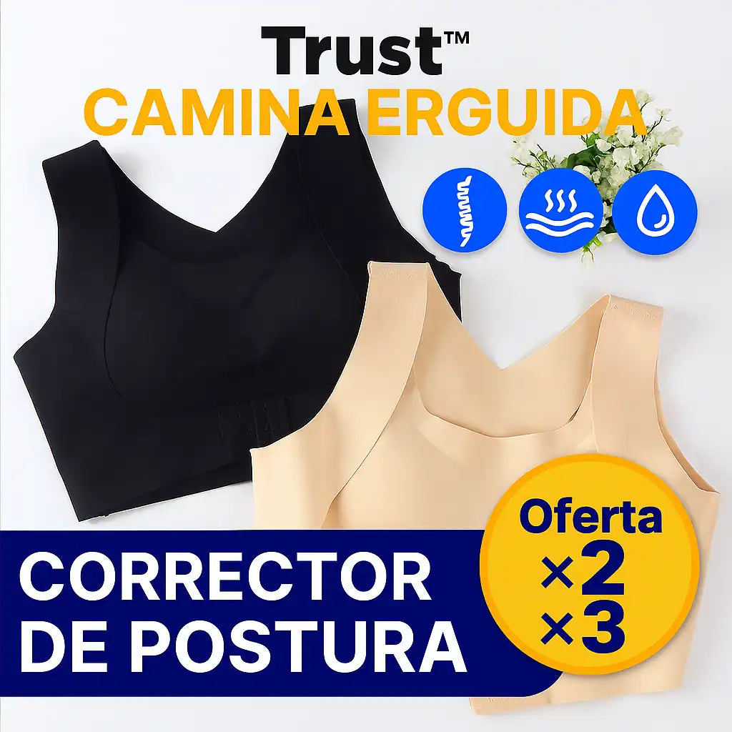 PostureBra® – Brasier Corrector de Postura | Camina erguida y siéntete más segura cada día