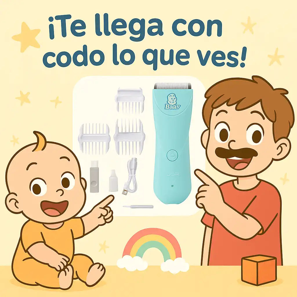 BabyTrim® – Cortadora Silenciosa para Bebés | Corte seguro y sin llanto