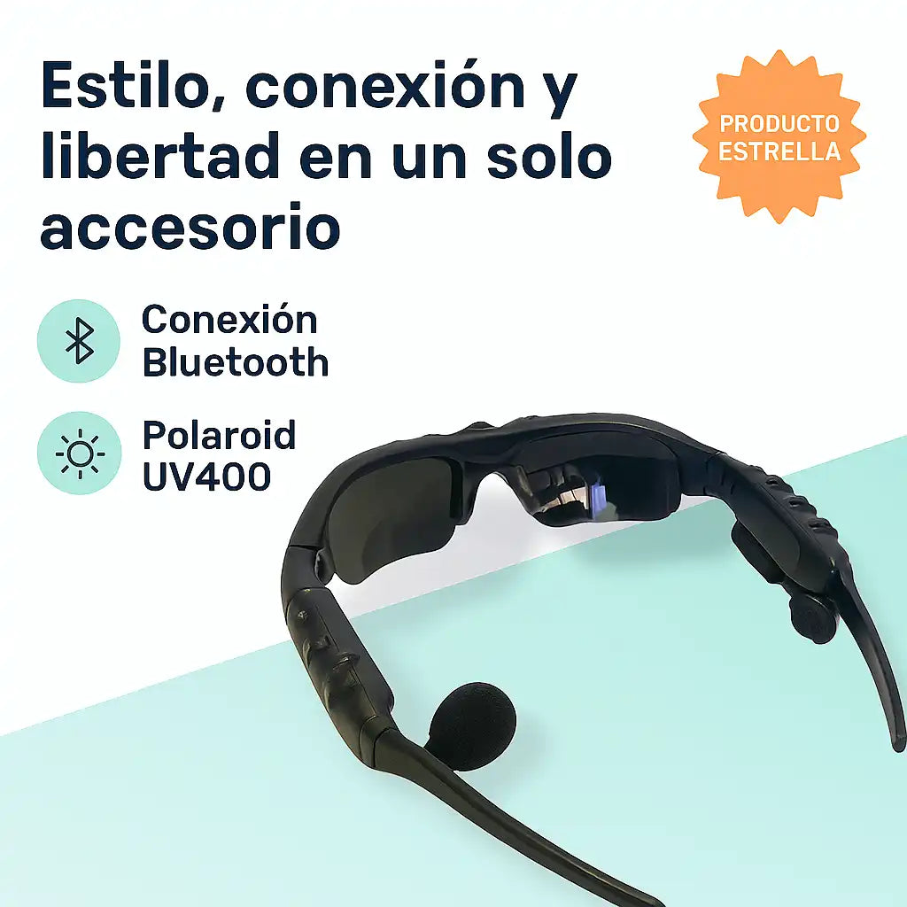 SmartShades® – Gafas de Sol Bluetooth 🕶️ Estilo, conexión y libertad en un solo accesorio