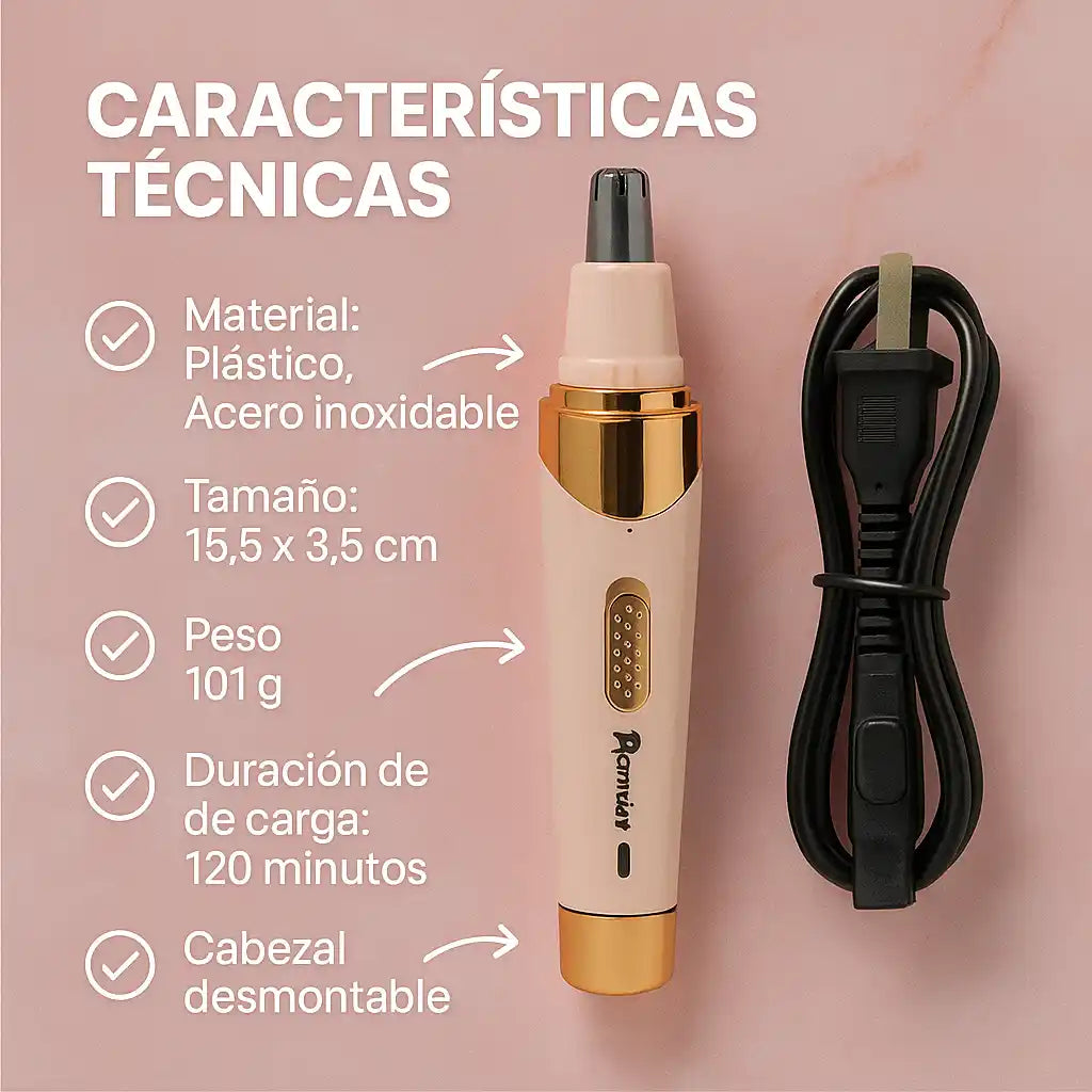 GlowShave™ Depiladora 4 en 1 – Depilación rápida y sin complicaciones