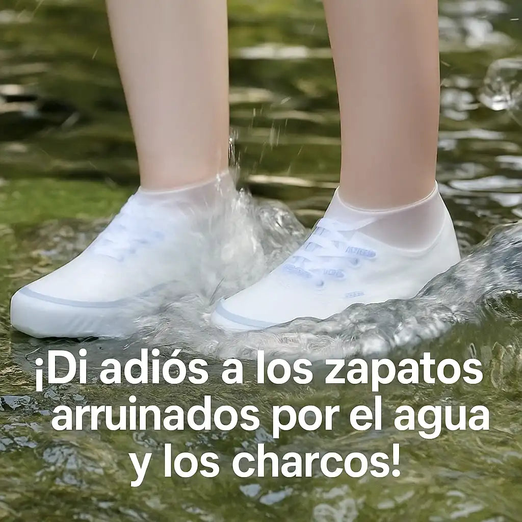RainShield™ Fundas de Silicona para Zapatos | Protege tus zapatos y luce impecable bajo la lluvia