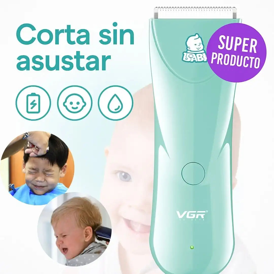 BabyTrim® – Cortadora Silenciosa para Bebés | Corte seguro y sin llanto