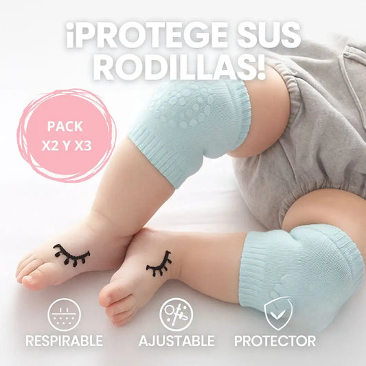 BabySafe™ Rodilleras para Bebé – Protege sus primeras aventuras sin raspones