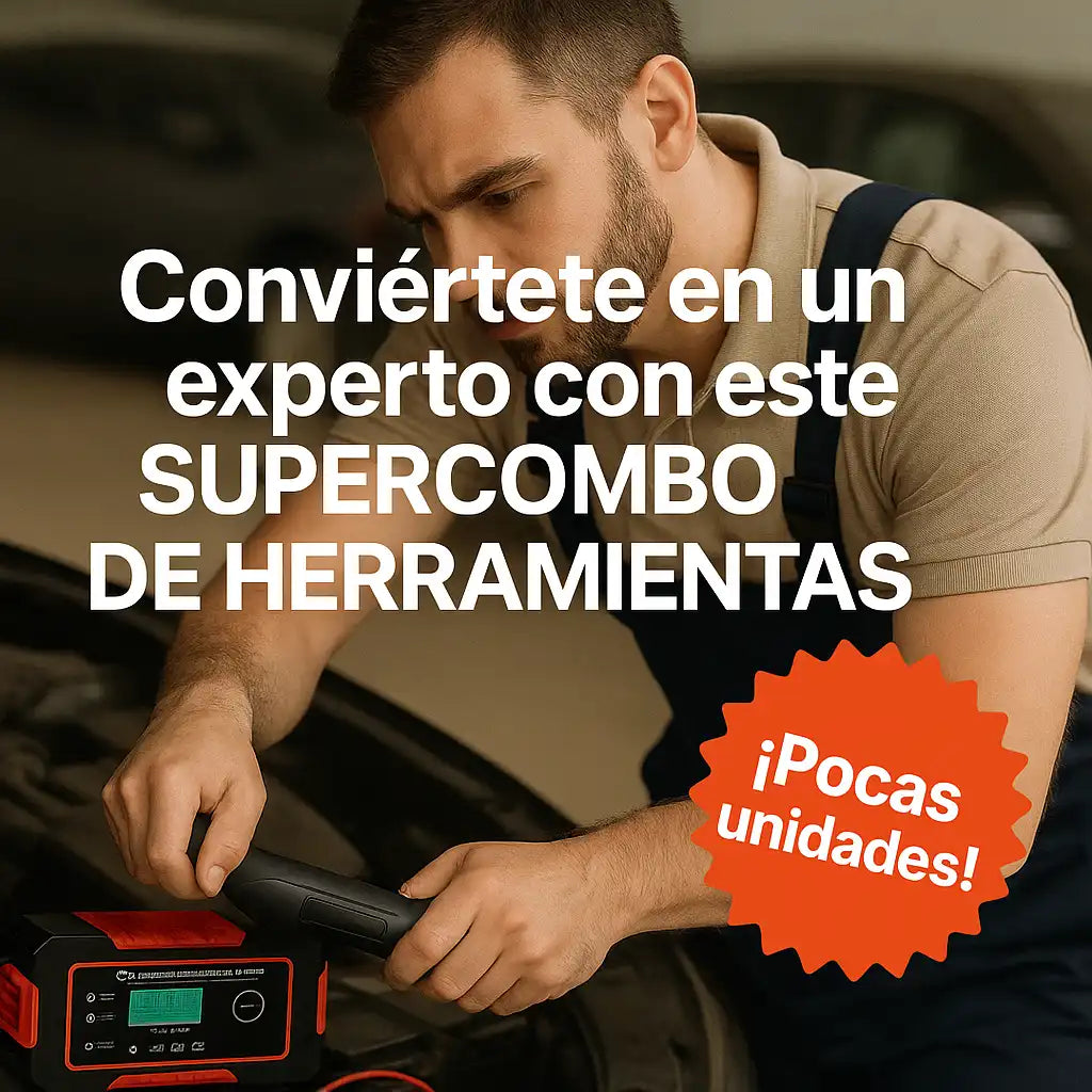 🔋FixPro™ Combo Cargador + Destornillador — Herramientas inteligentes para que nada te deje varado