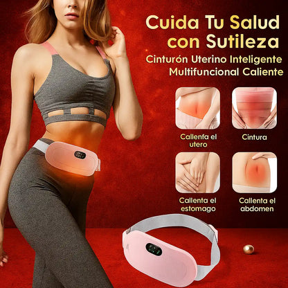HeatEase™ | Cinturón Térmico Recargable – Alivio inmediato para cólicos y dolores musculares