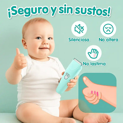 BabyTrim® – Cortadora Silenciosa para Bebés | Corte seguro y sin llanto