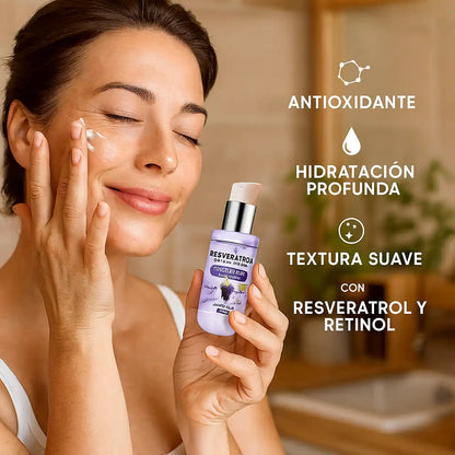 GlowFix™ – Sérum & Exfoliante con Resveratrol + Retinol | Cuida, renueva y promueve una piel más saludable