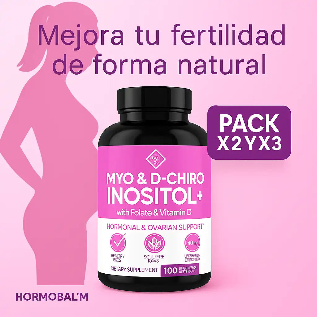 HORMOBAL™ – Suplemento Hormonal Femenino Natural | Regula tu ciclo y mejora tu fertilidad sin hormonas