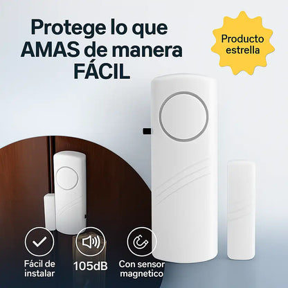 SafeGuard® Alarma Magnética para Puertas – Seguridad instantánea en un clic