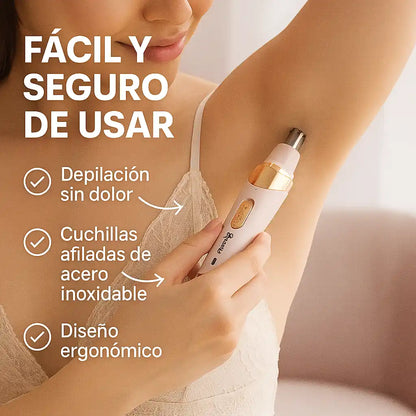 GlowShave™ Depiladora 4 en 1 – Depilación rápida y sin complicaciones